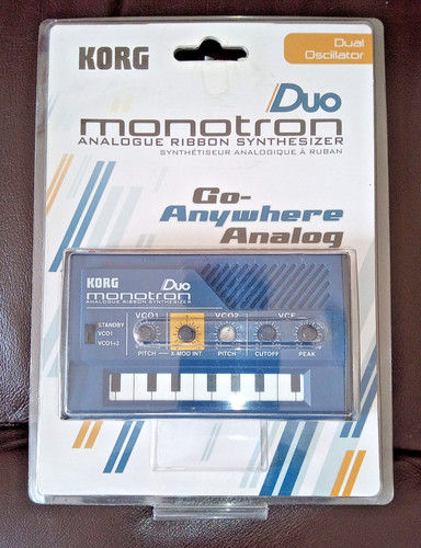 Korg monotron duo - monotron, (mint,