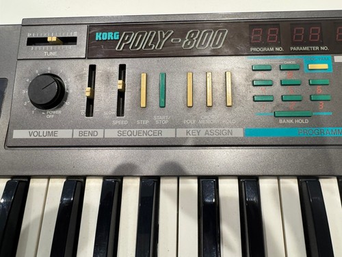Korg poly 800 vintage analogue - korg,