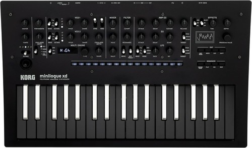 Korg minilogue inverted bw - minilogue,