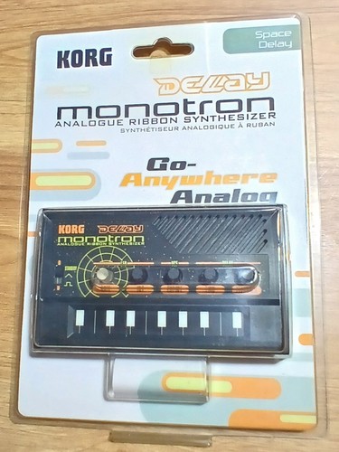Korg monotron delay - in, box