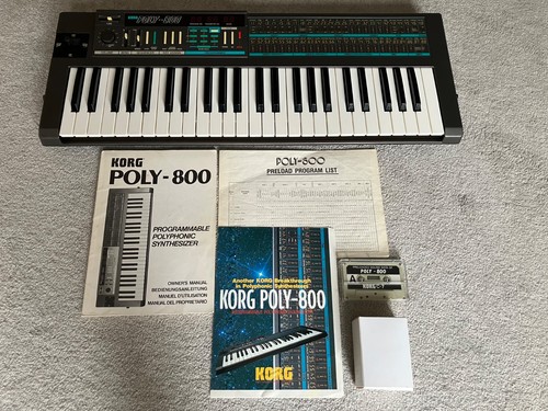 Korg poly 800 vintage analogue - korg,