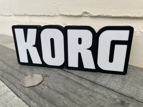 Korg synth logo sign - korg,