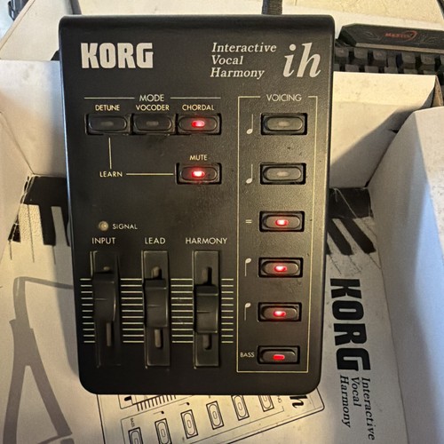 Korg vocal harmony - harmony, ih