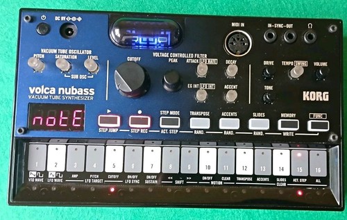 Korg volca nubass - , analogue