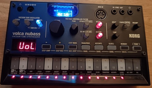 Korg volca nubass vacuum tube - volca,